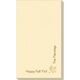 Corner Text with Autumn Leaf Design Linen Like Guest Towels Image 1 of 2